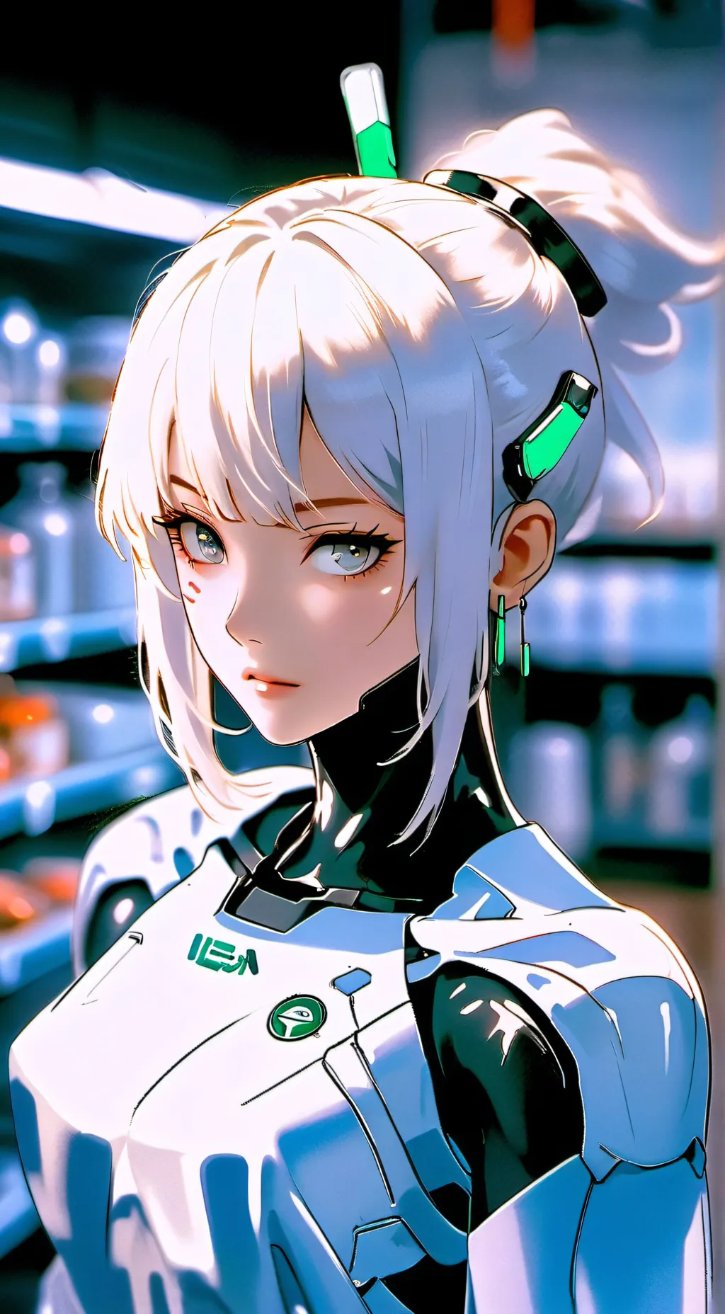 ai character: Ninjara background