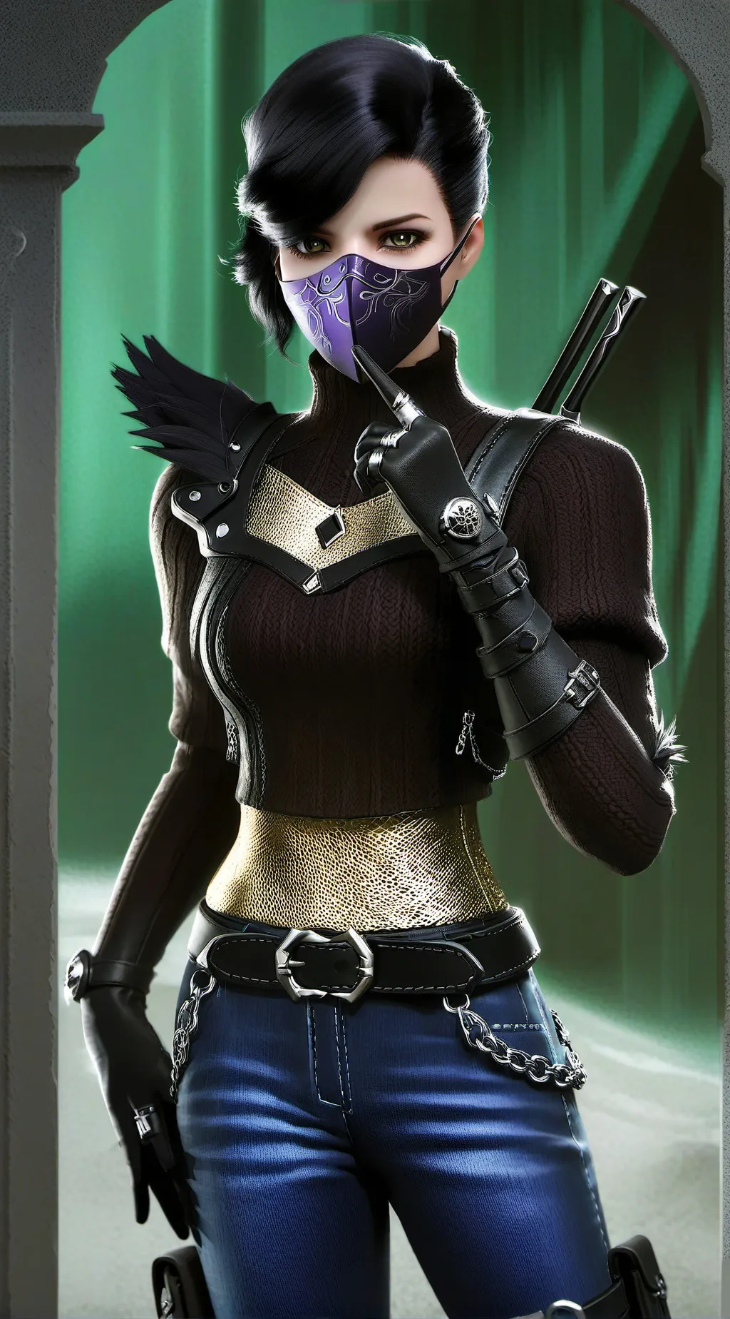 ai character: Zane  background