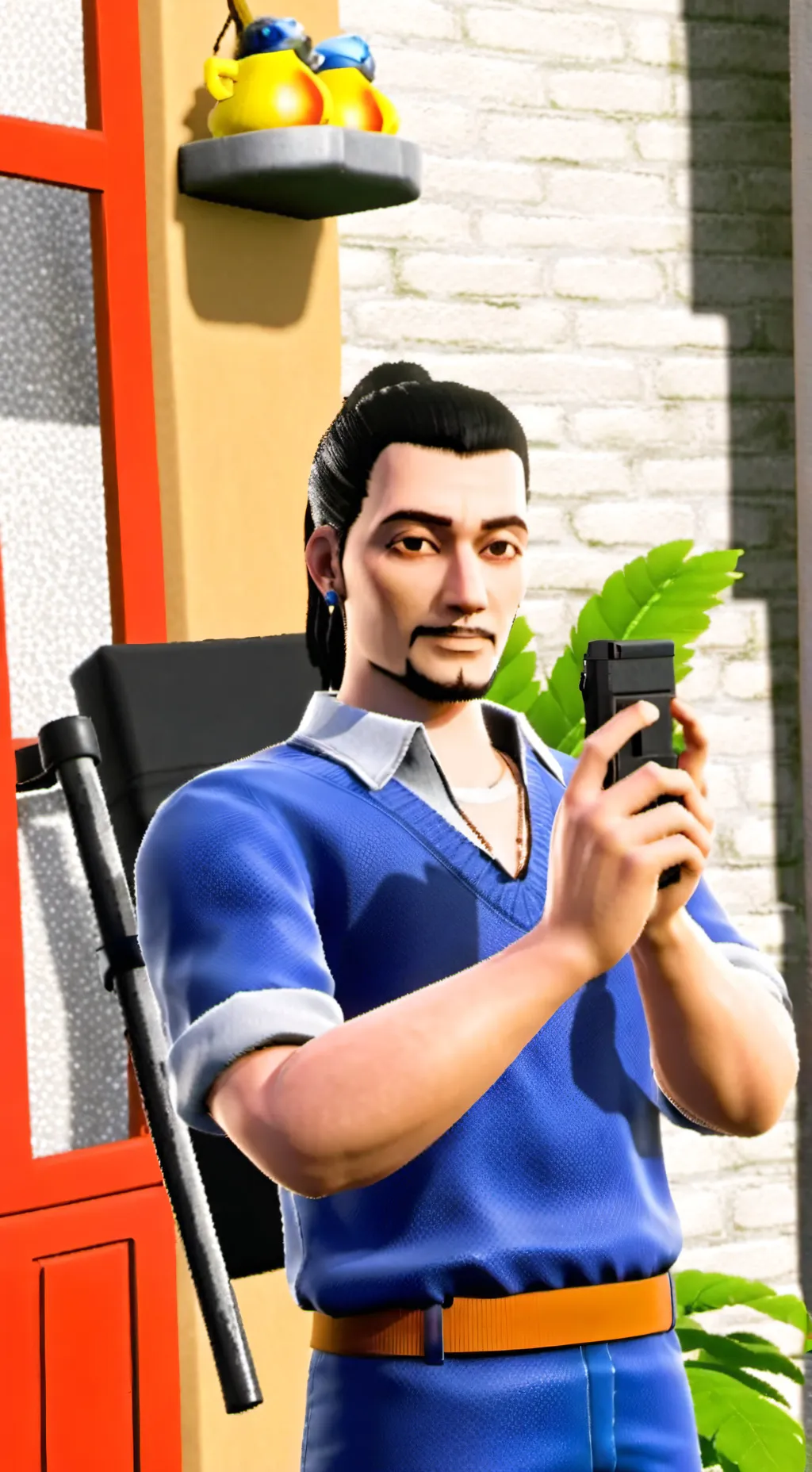 ai character: luke background