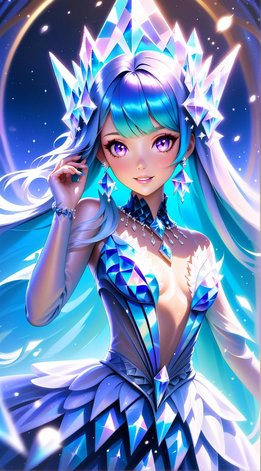 ai character: Helia background