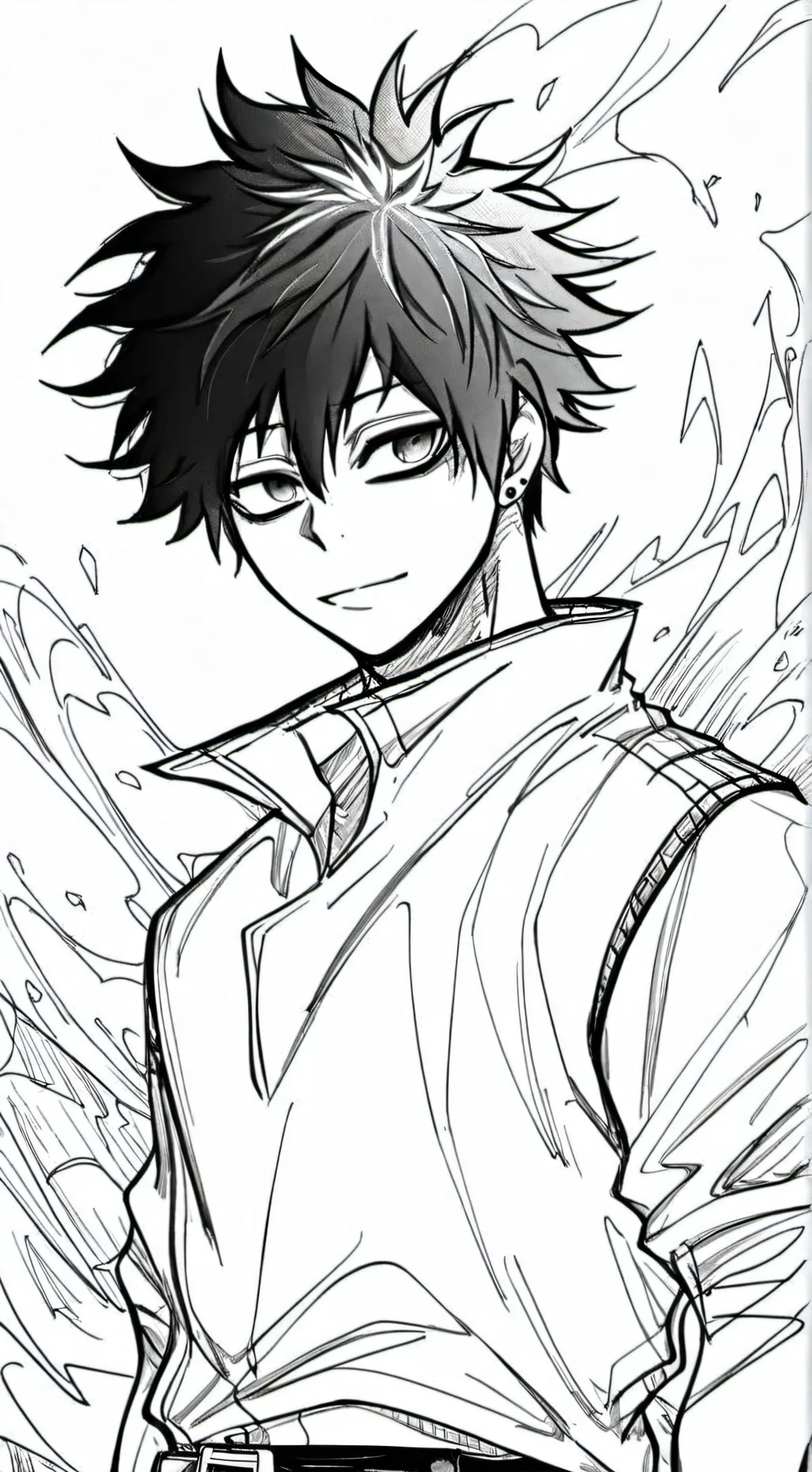 ai character: Dabi background