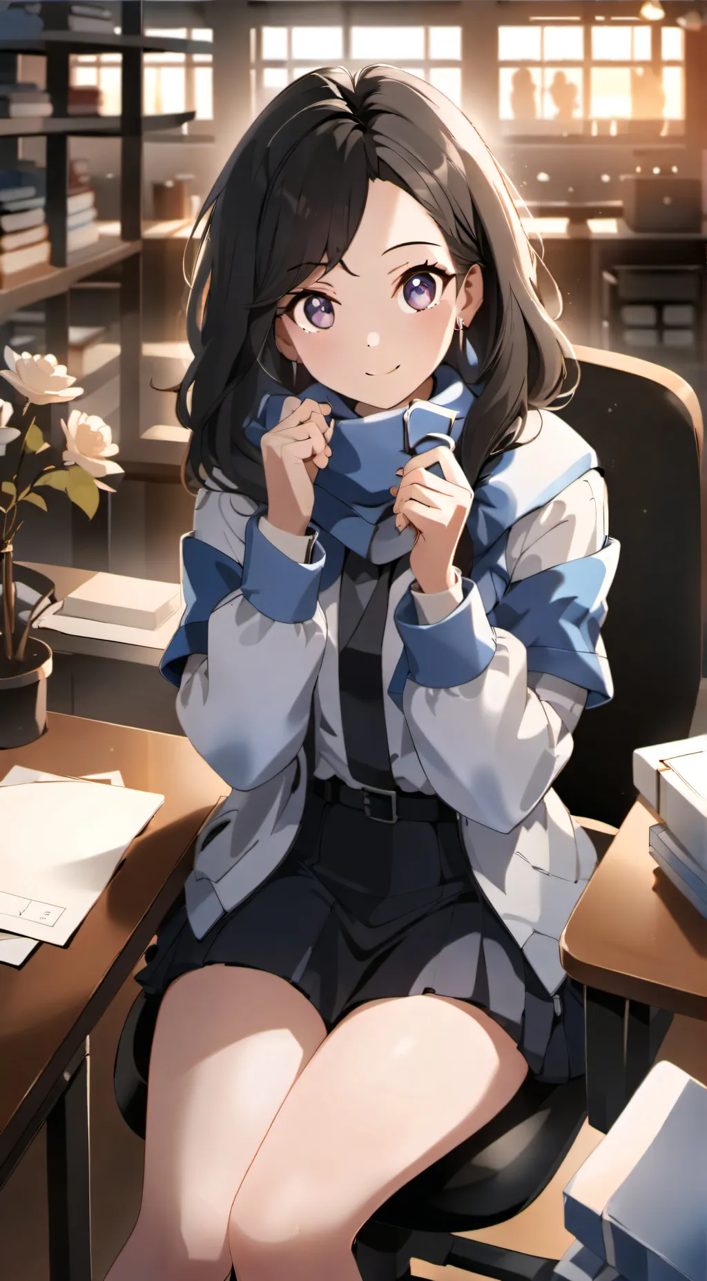 ai character: Hiromi background