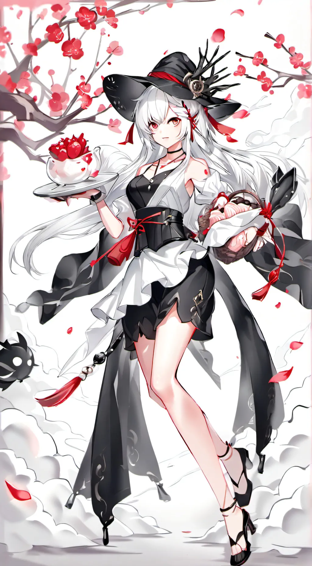 ai character: Vee  background