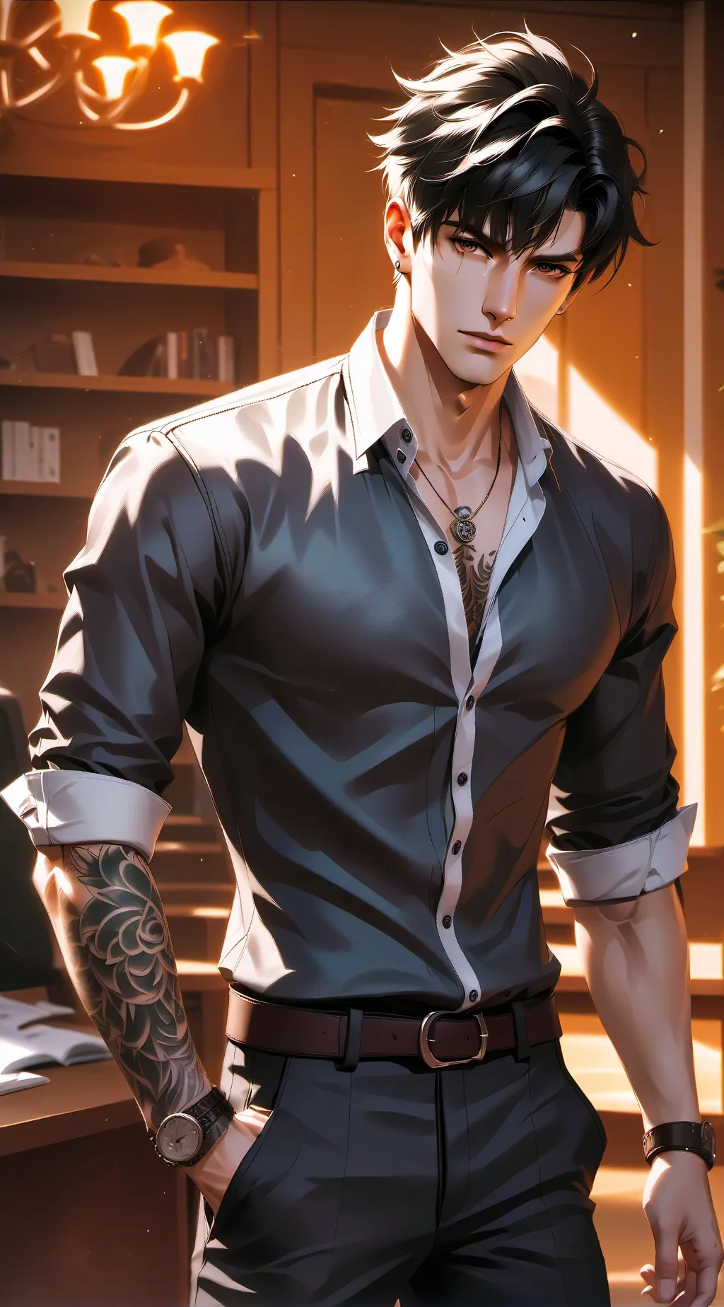 ai character: Kane Rose background