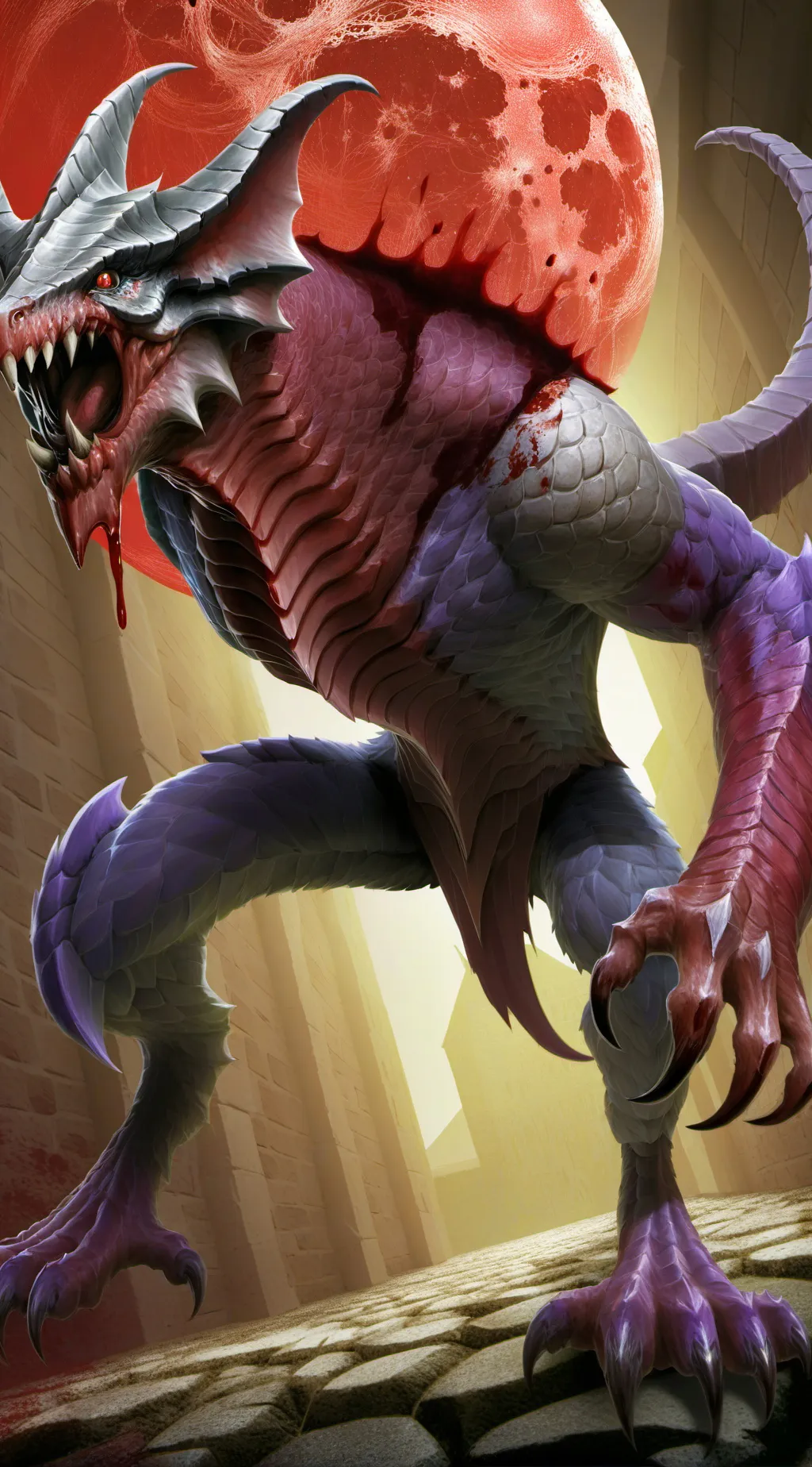 ai character: infect the entire  background