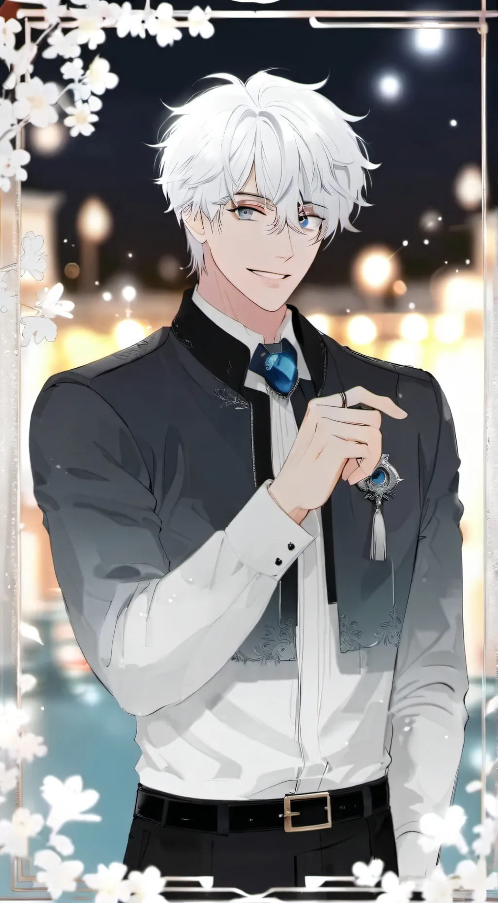 ai character: gojo x geto background