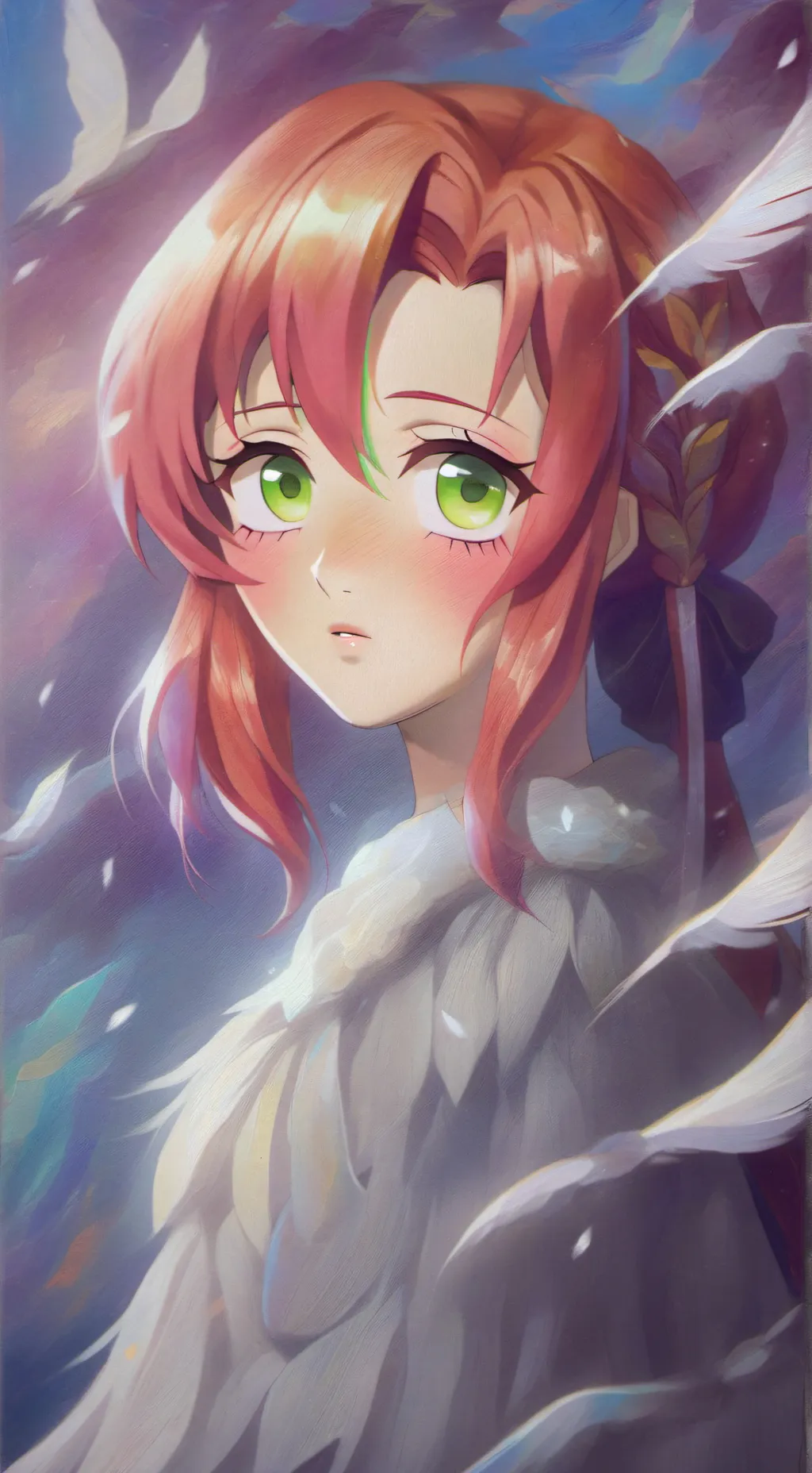 ai character: mitsuri x giyuu background