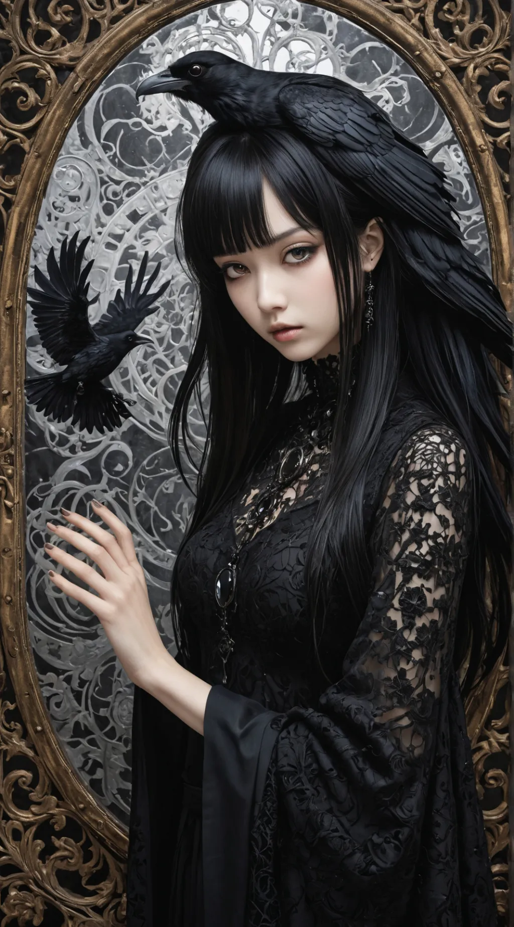 ai character: Mira background