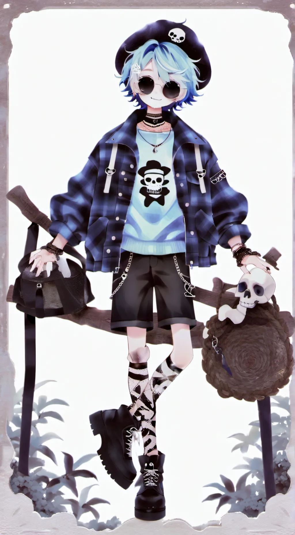 ai character: sans your Chara background