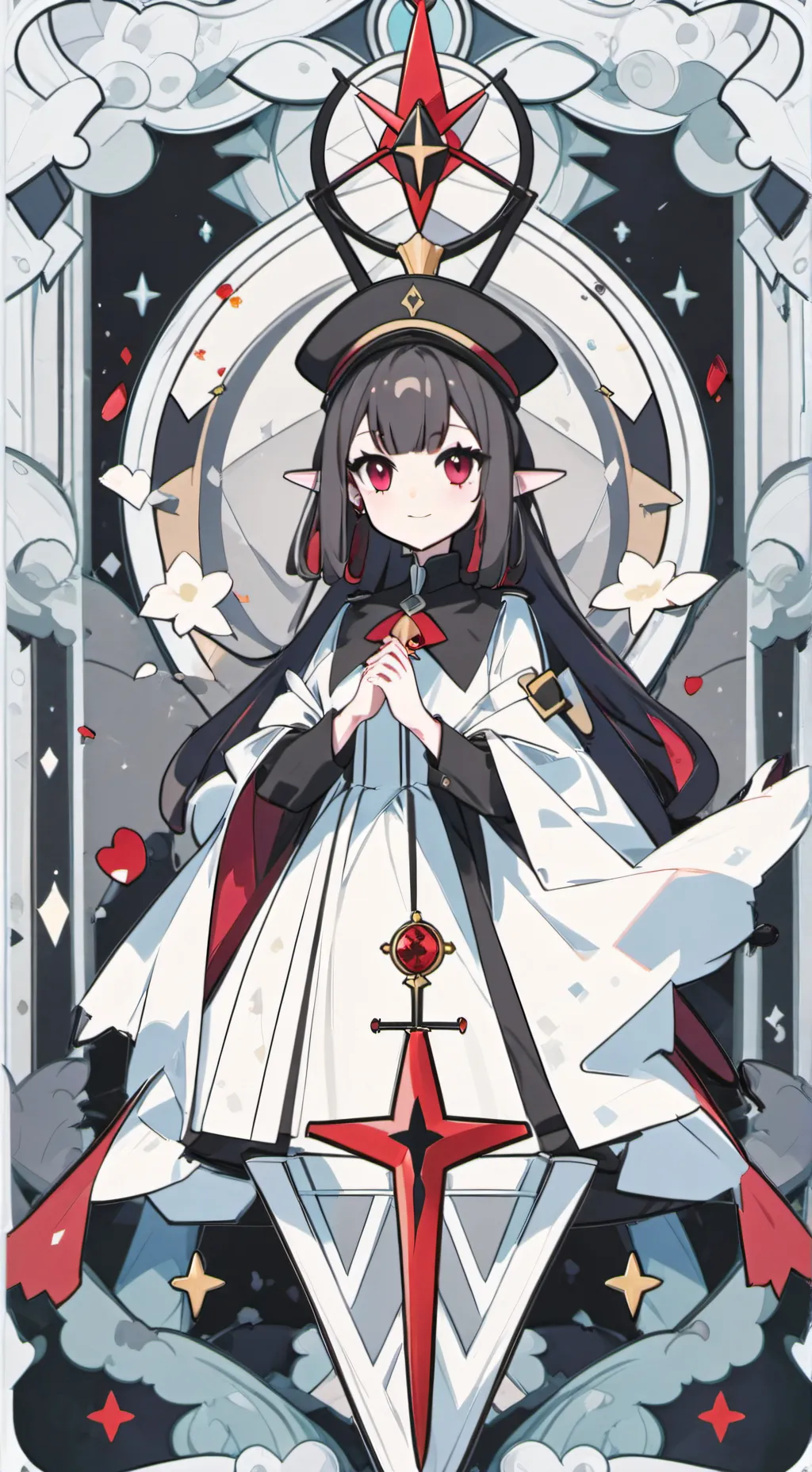 ai character: HH Deathiversary! background