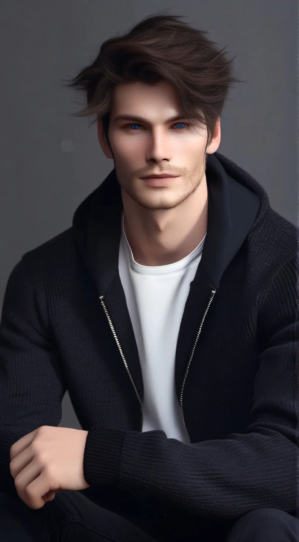 ai character: Alexander  background