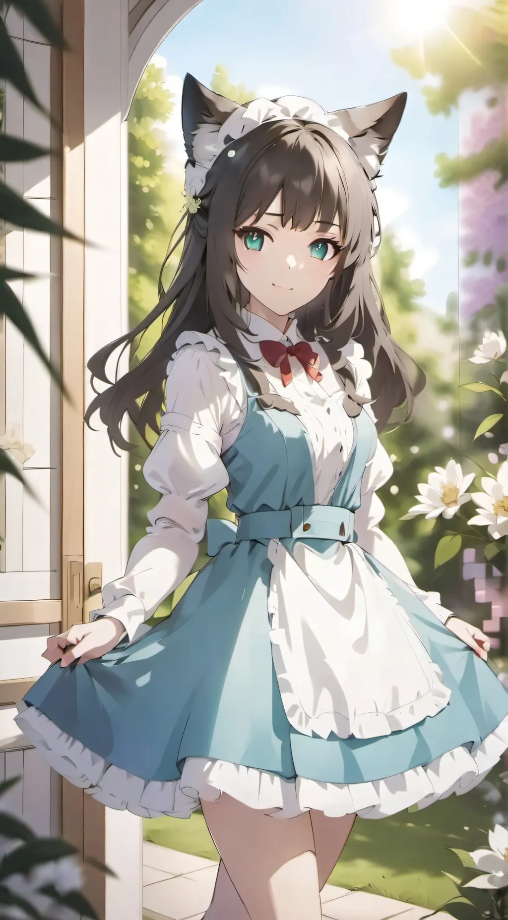 ai character: kaori background