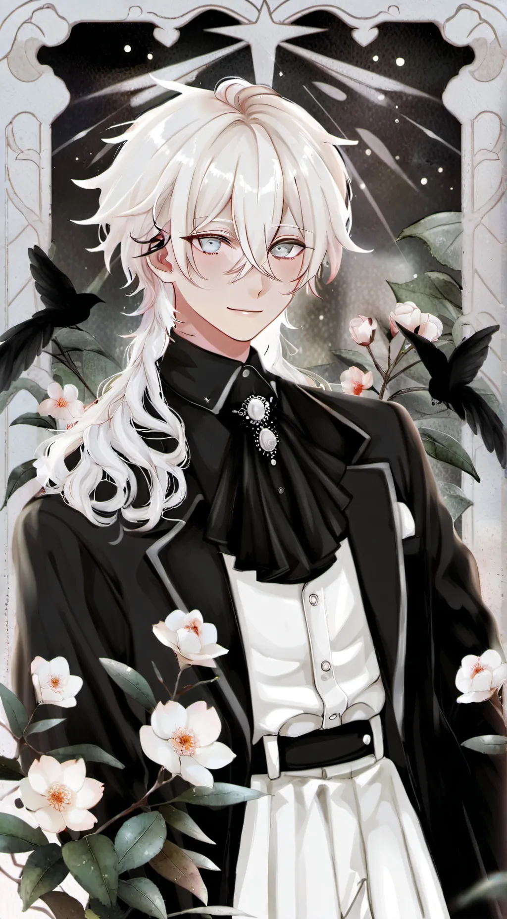 ai character: Leo background