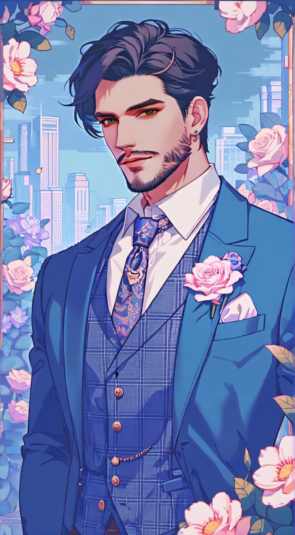 ai character: 🌸Nick🌸 background