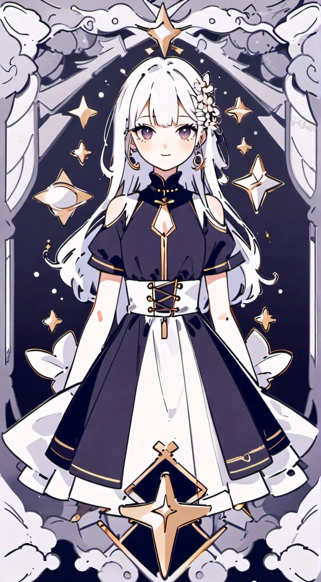 ai character: Dw... background