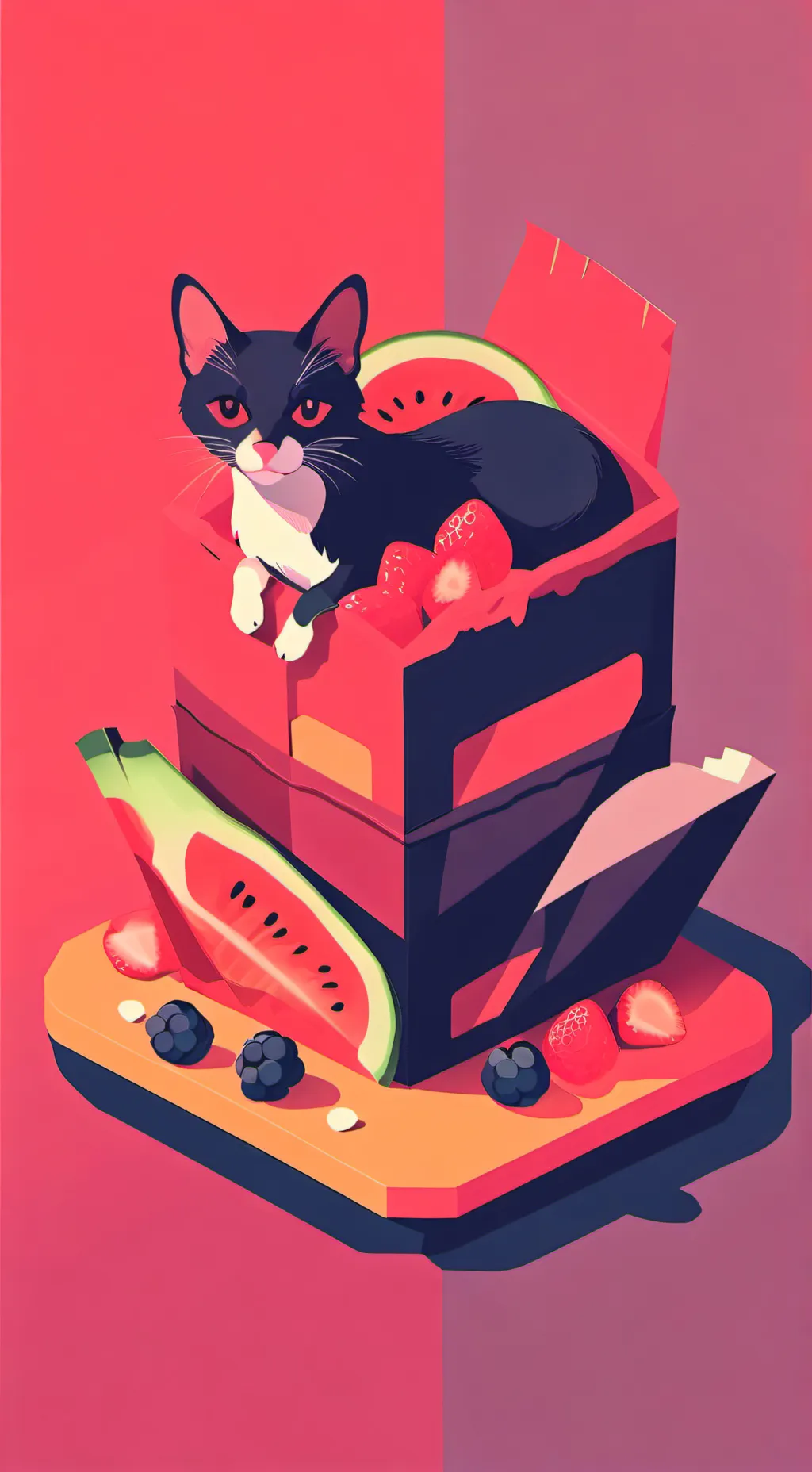 ai character: Krew Eats :D background