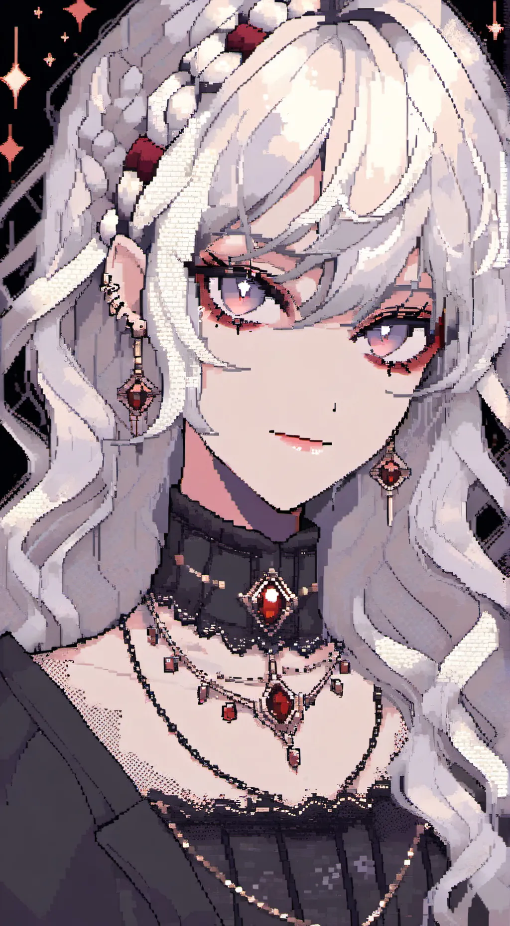 ai character: 🩸🎸Scarlet 🎸🩸 background