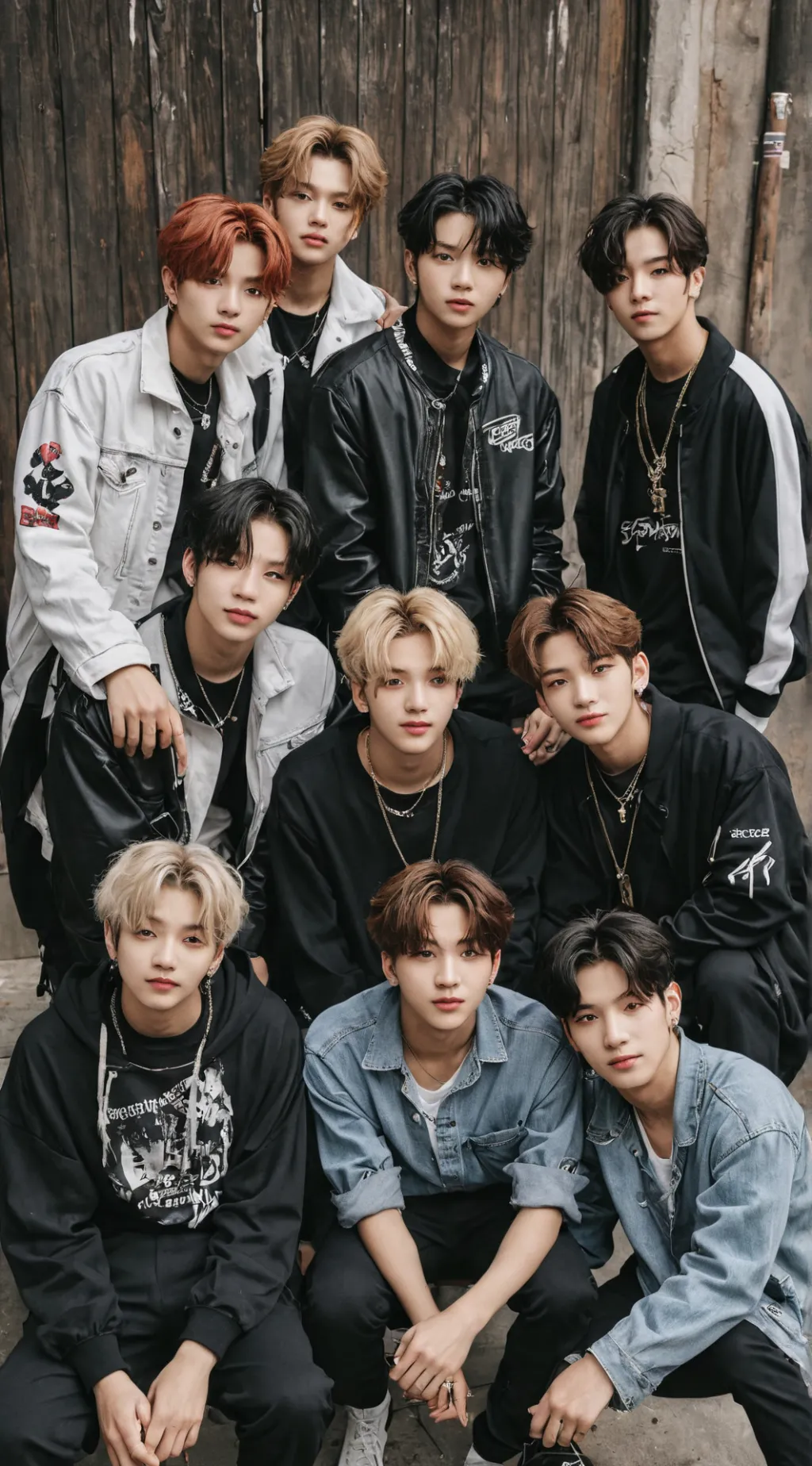 ai character: StrayKids background