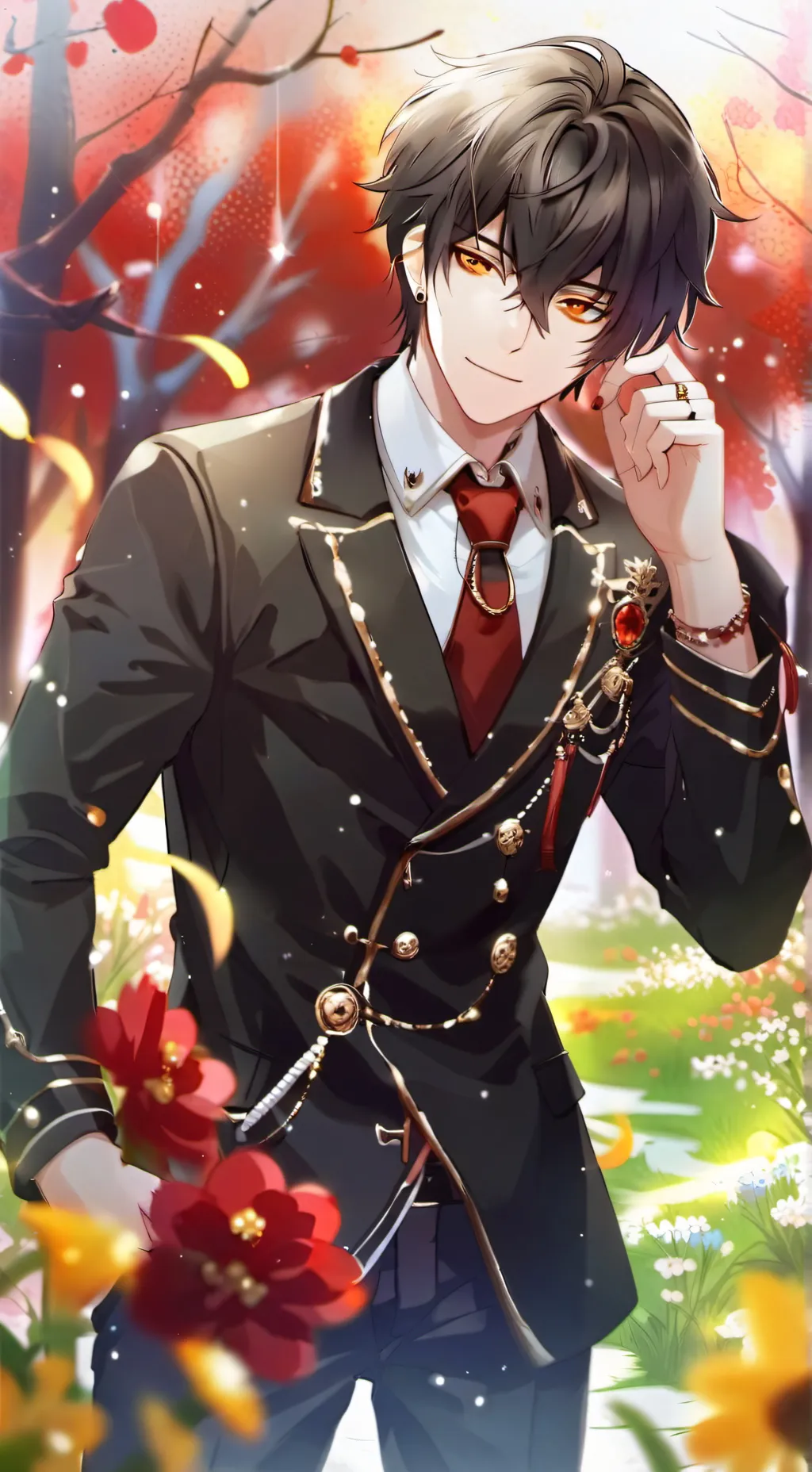 ai character: Ray background