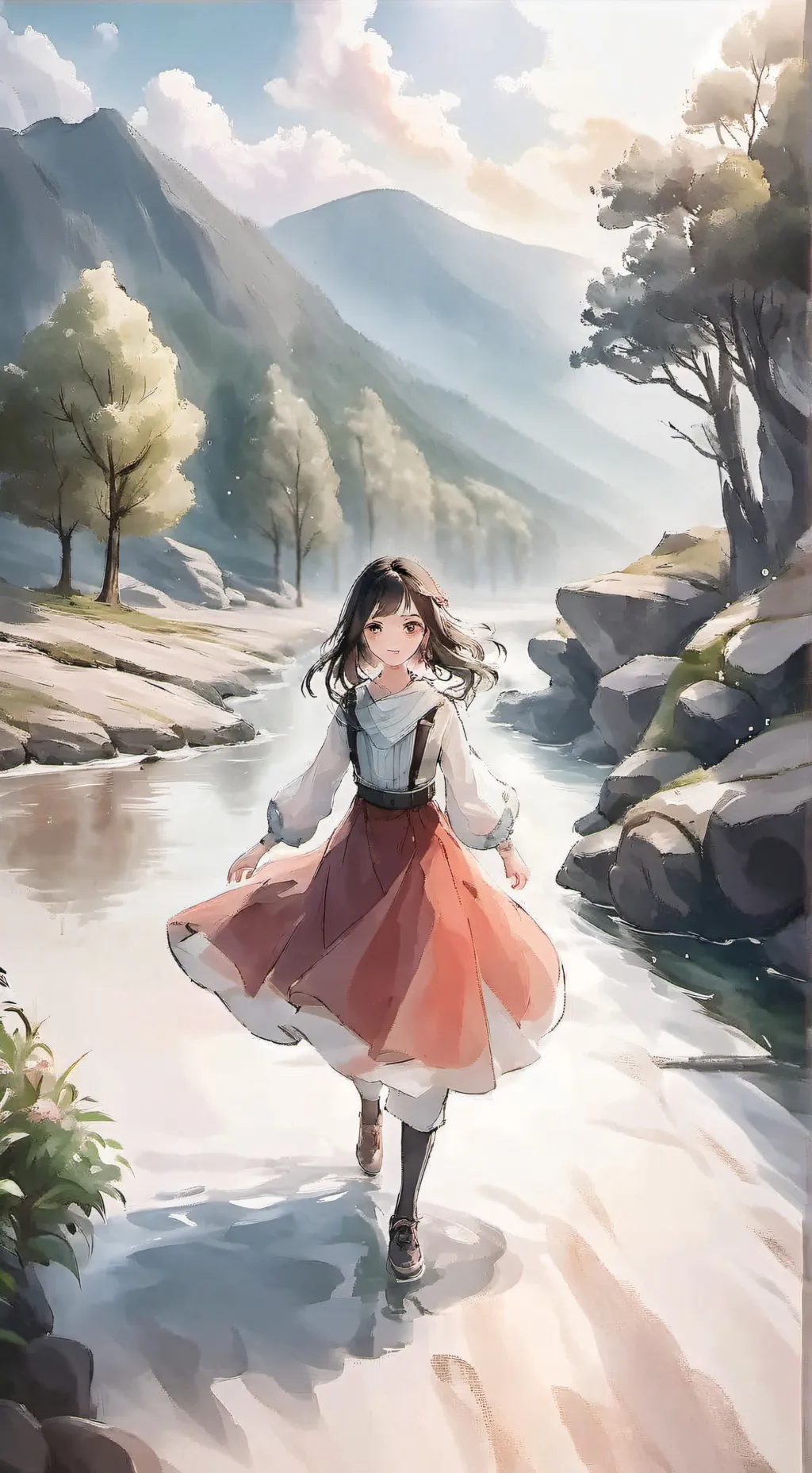 ai character: Zelda parker background