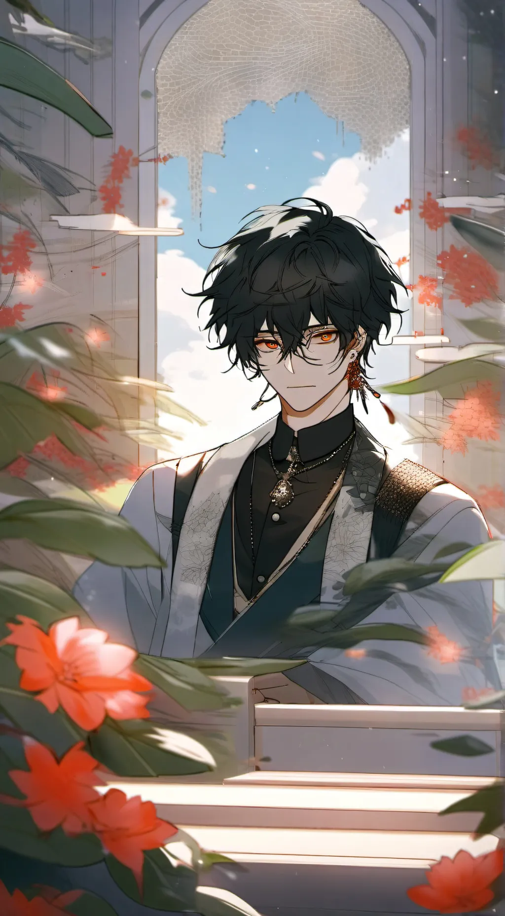 ai character: 🎬🥞🥰Liam🥰🥞🎬 background