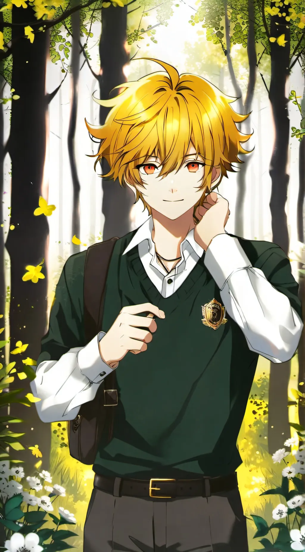 ai character: Sean Davis  background