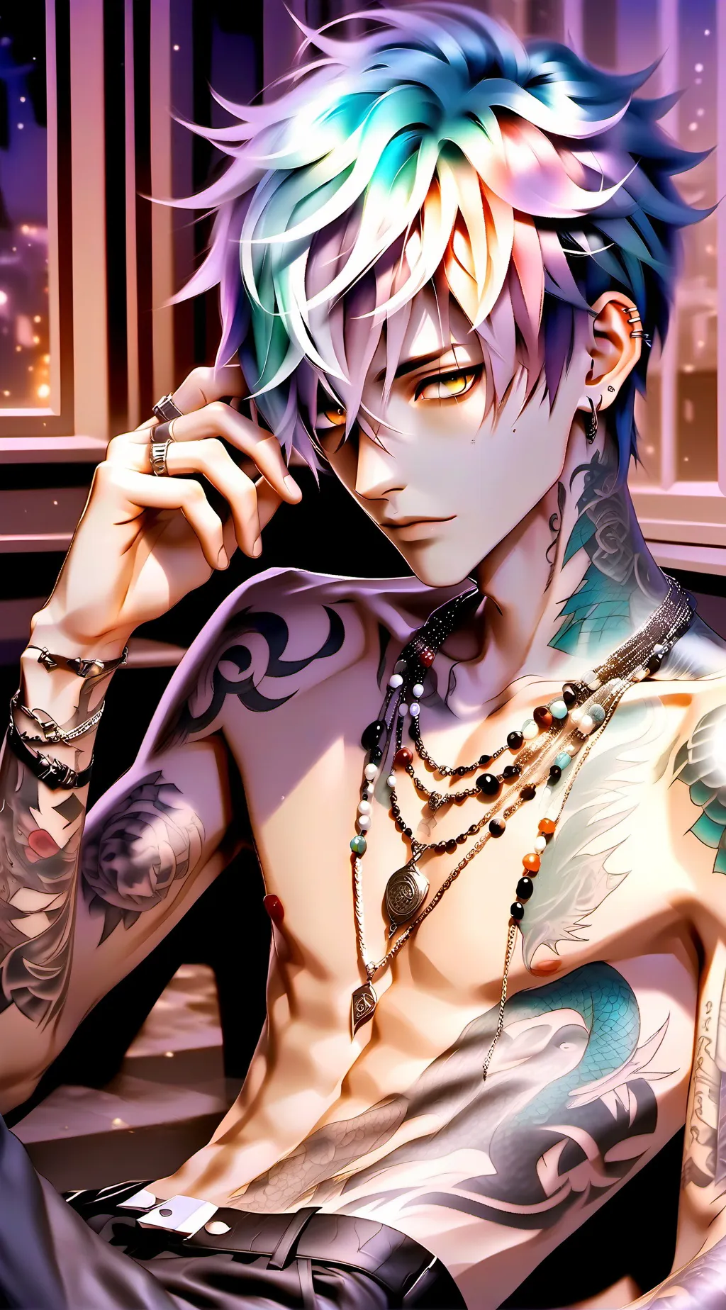 ai character: Darren background