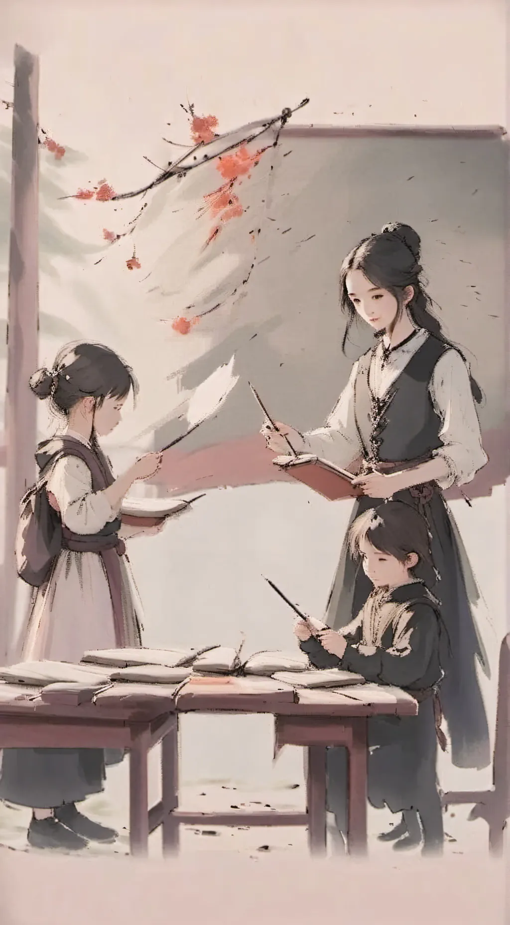 ai character: modern httyd au background