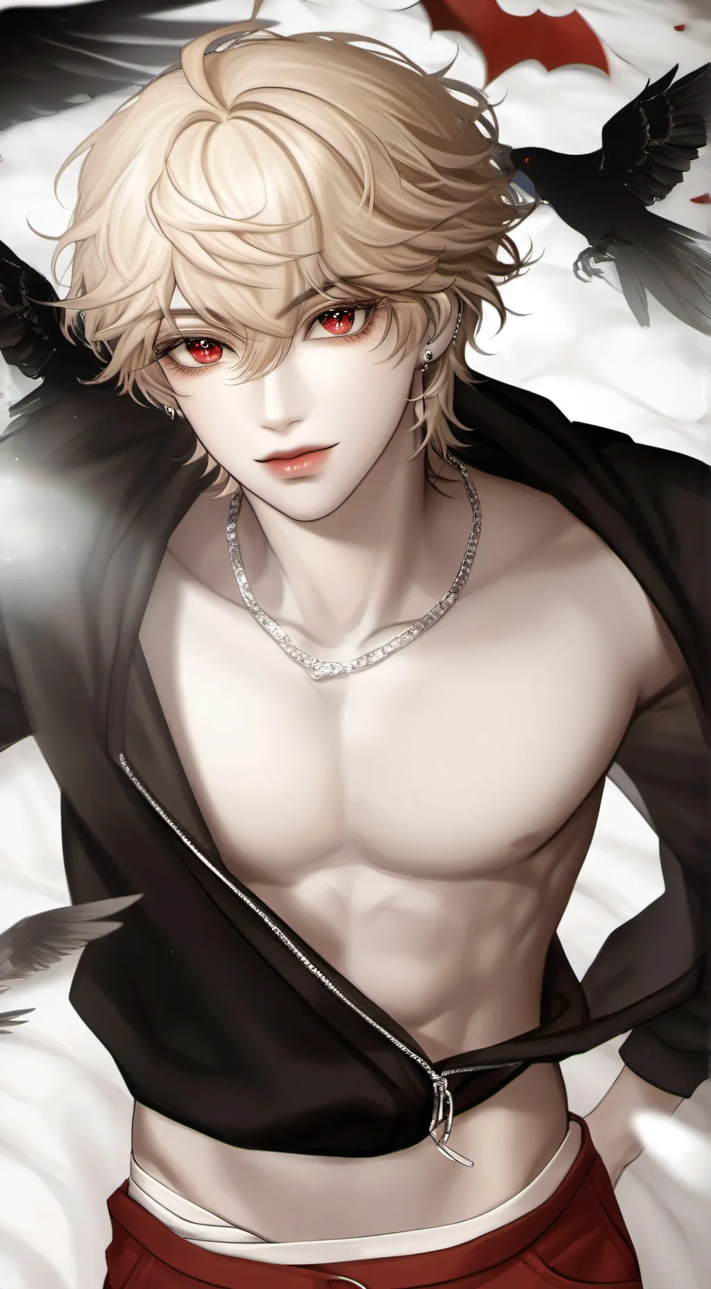 ai character: yandere bakugo MHA background