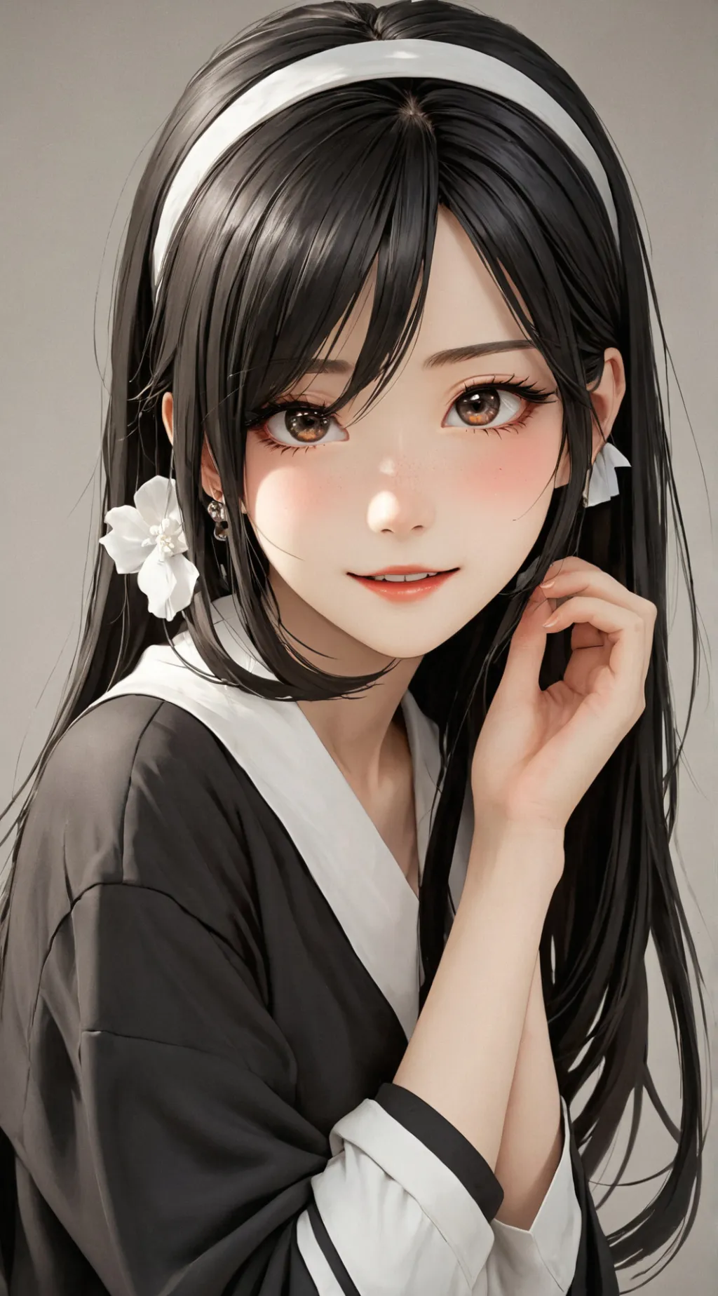 ai character: corina🥥❄️ background