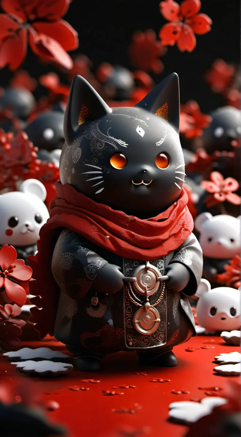 ai character: Bakugo background