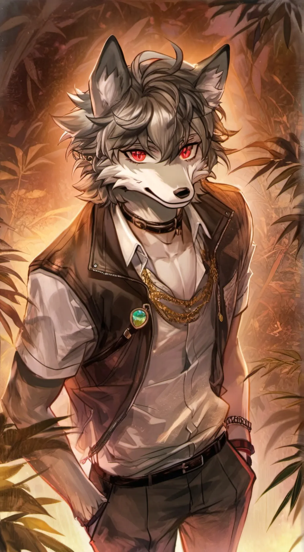 ai character: Aron background