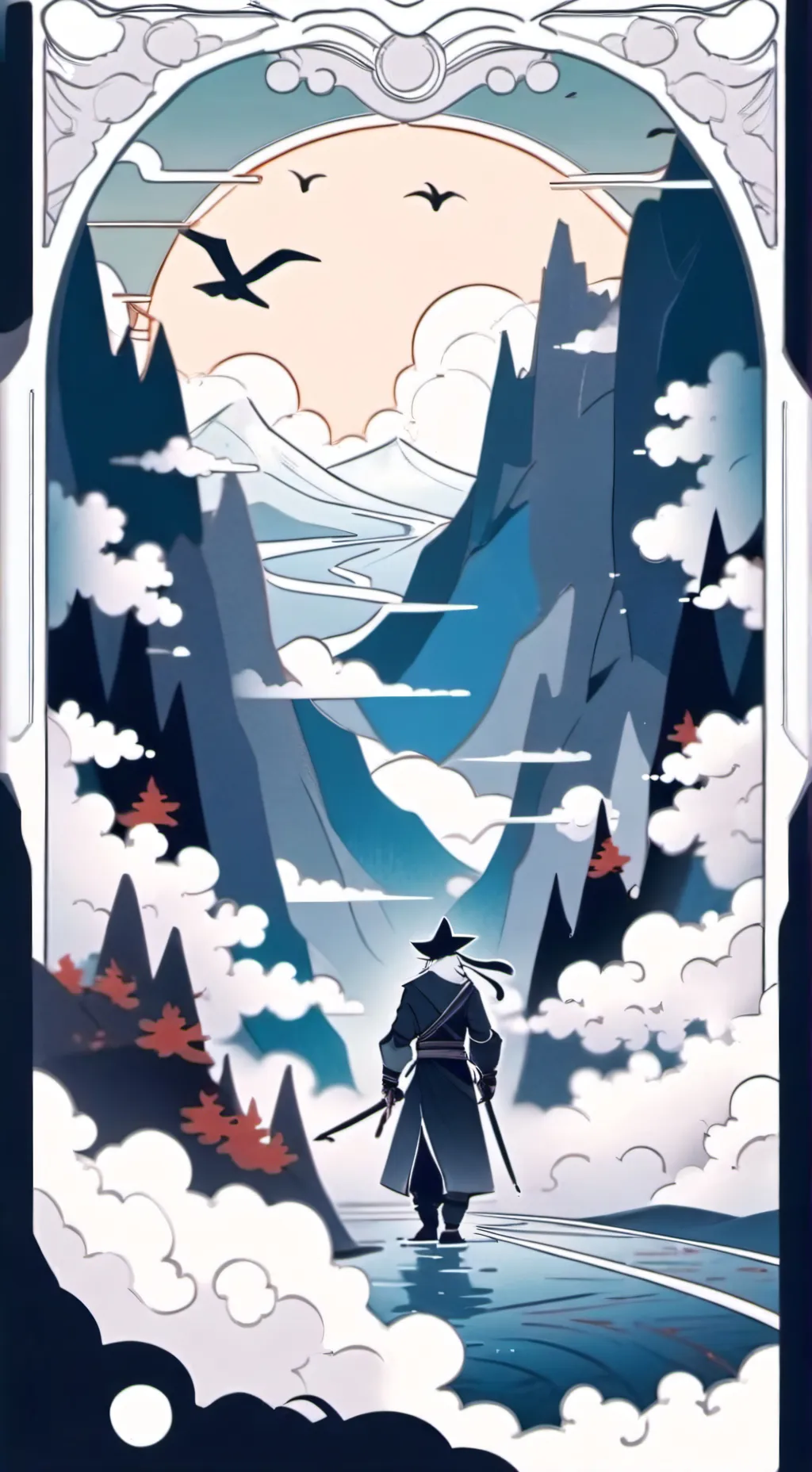 ai character: Trend~ background