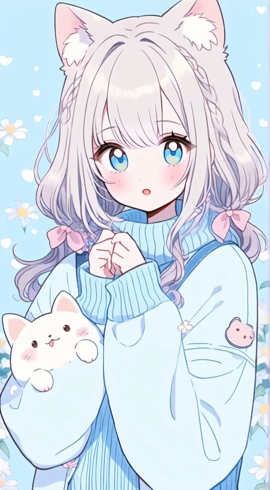 ai character: Мицуки background