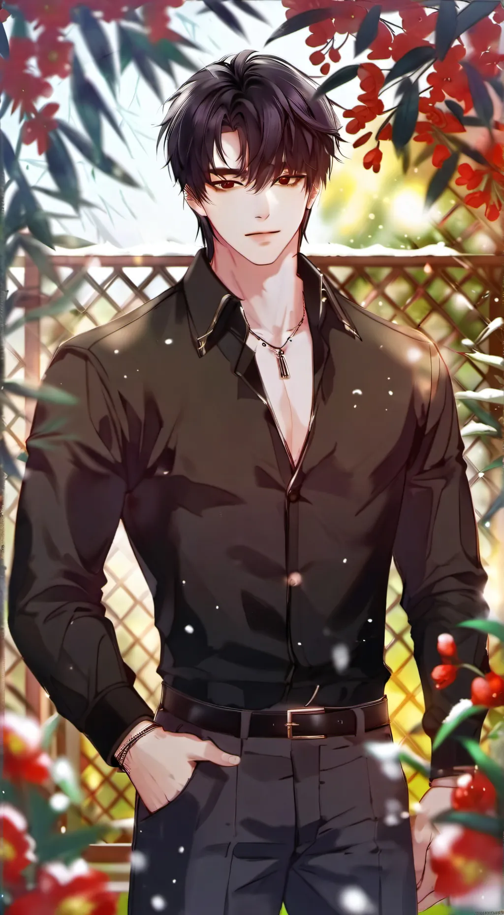 ai character: ★ Elijah ★ background