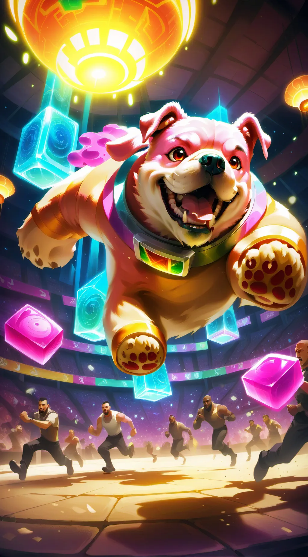 ai character: бобик background