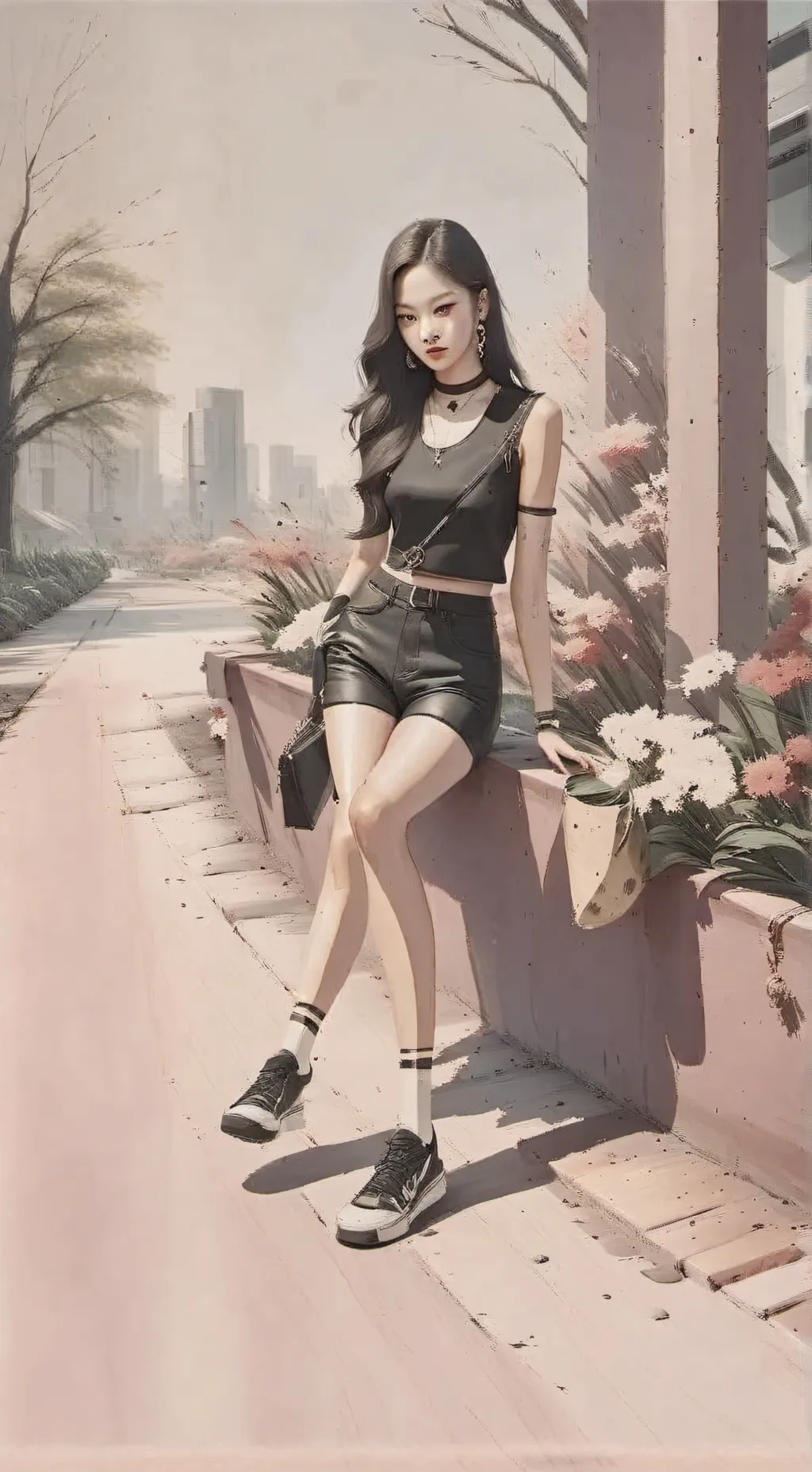 ai character: Jennie background