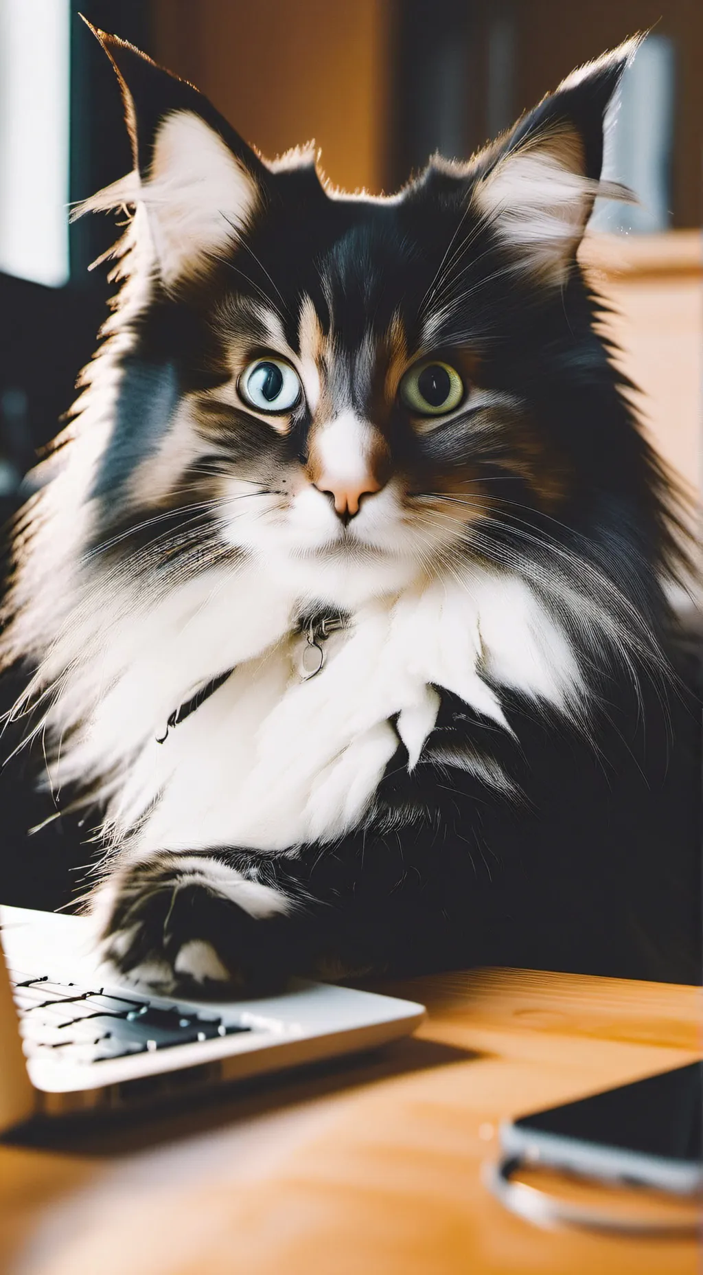 ai character: Byte background