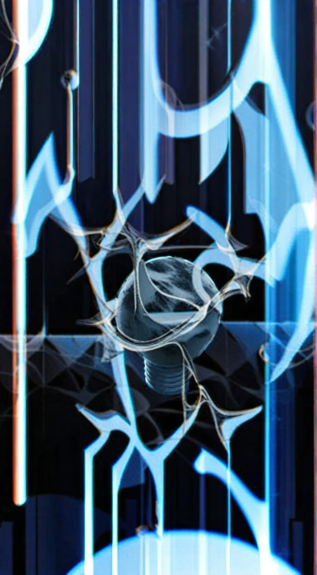 ai character: shadow Milk cookie background