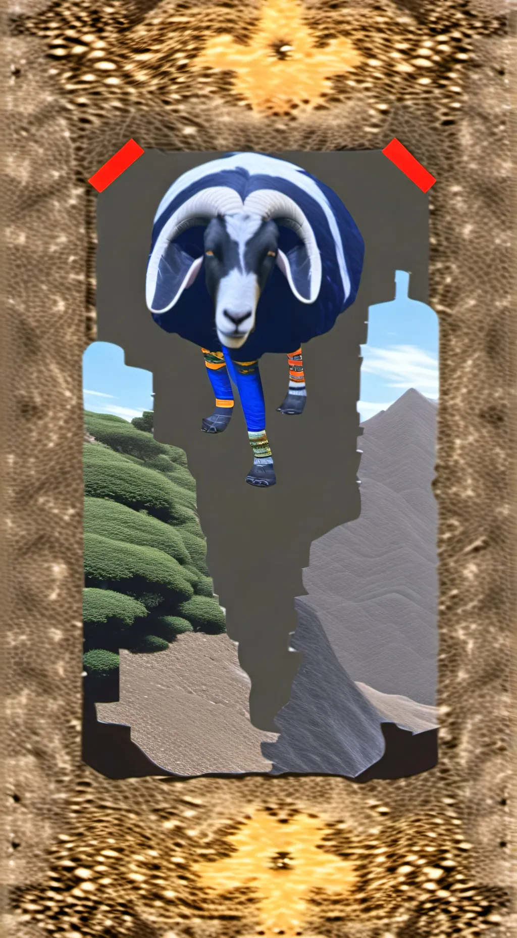 ai character: goat simulerdor background