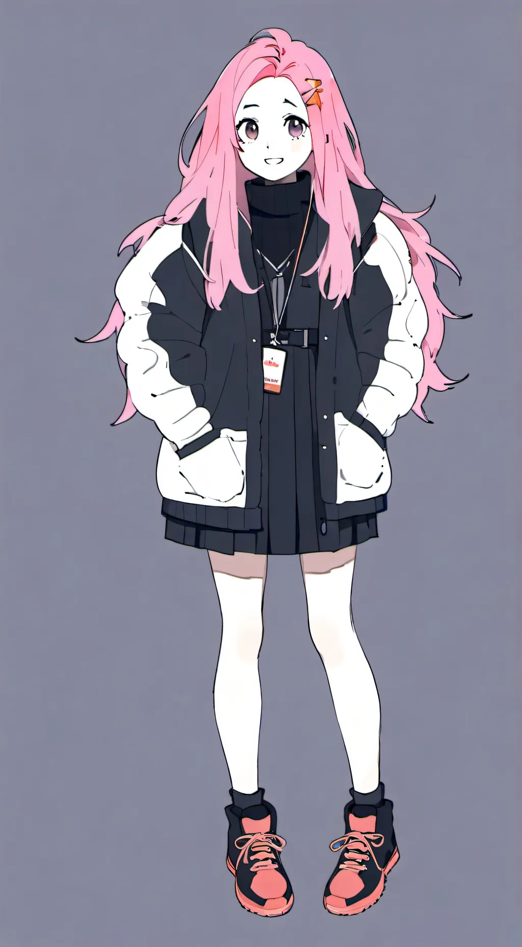 ai character: Melodie love draco background