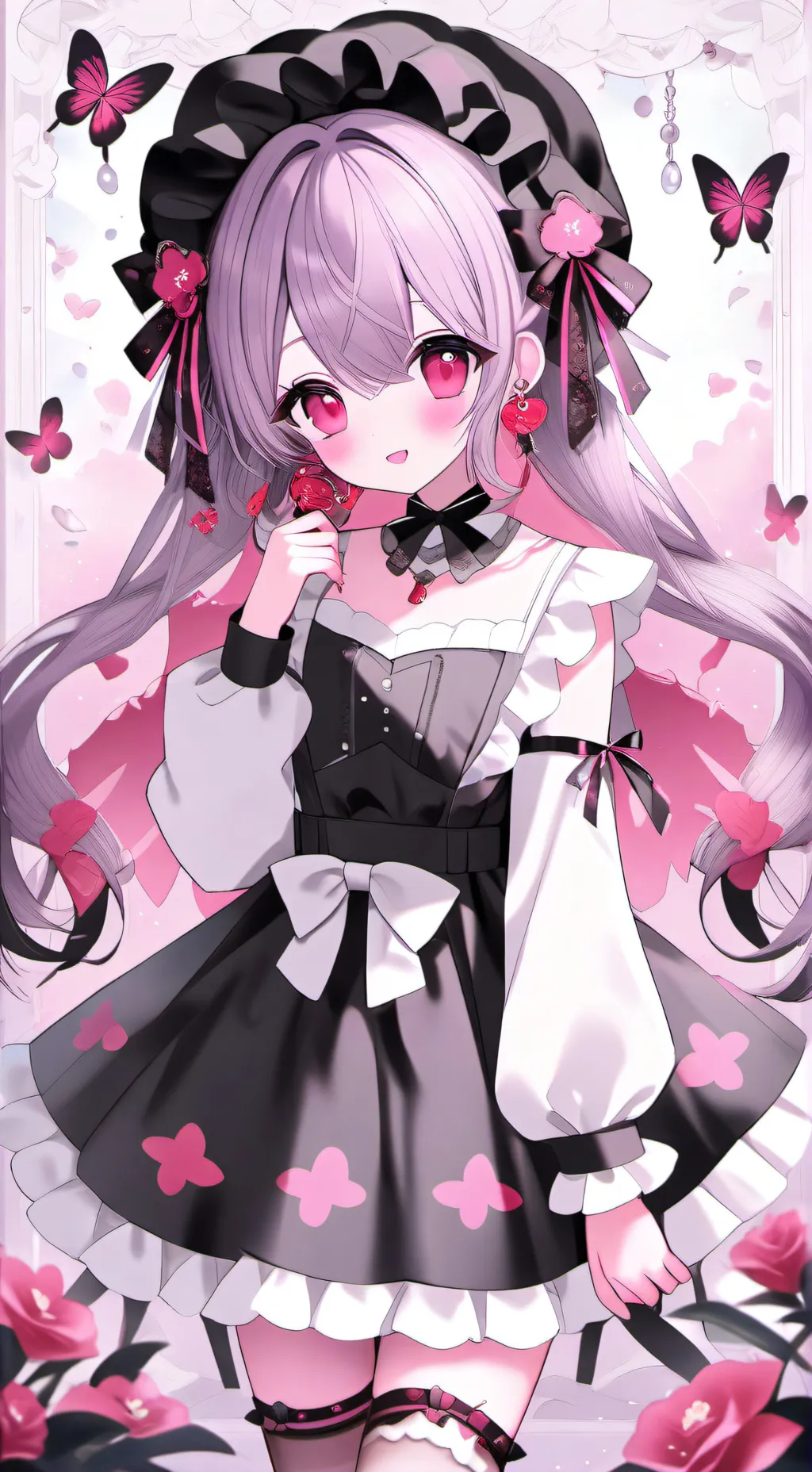 ai character: tu hija lila background