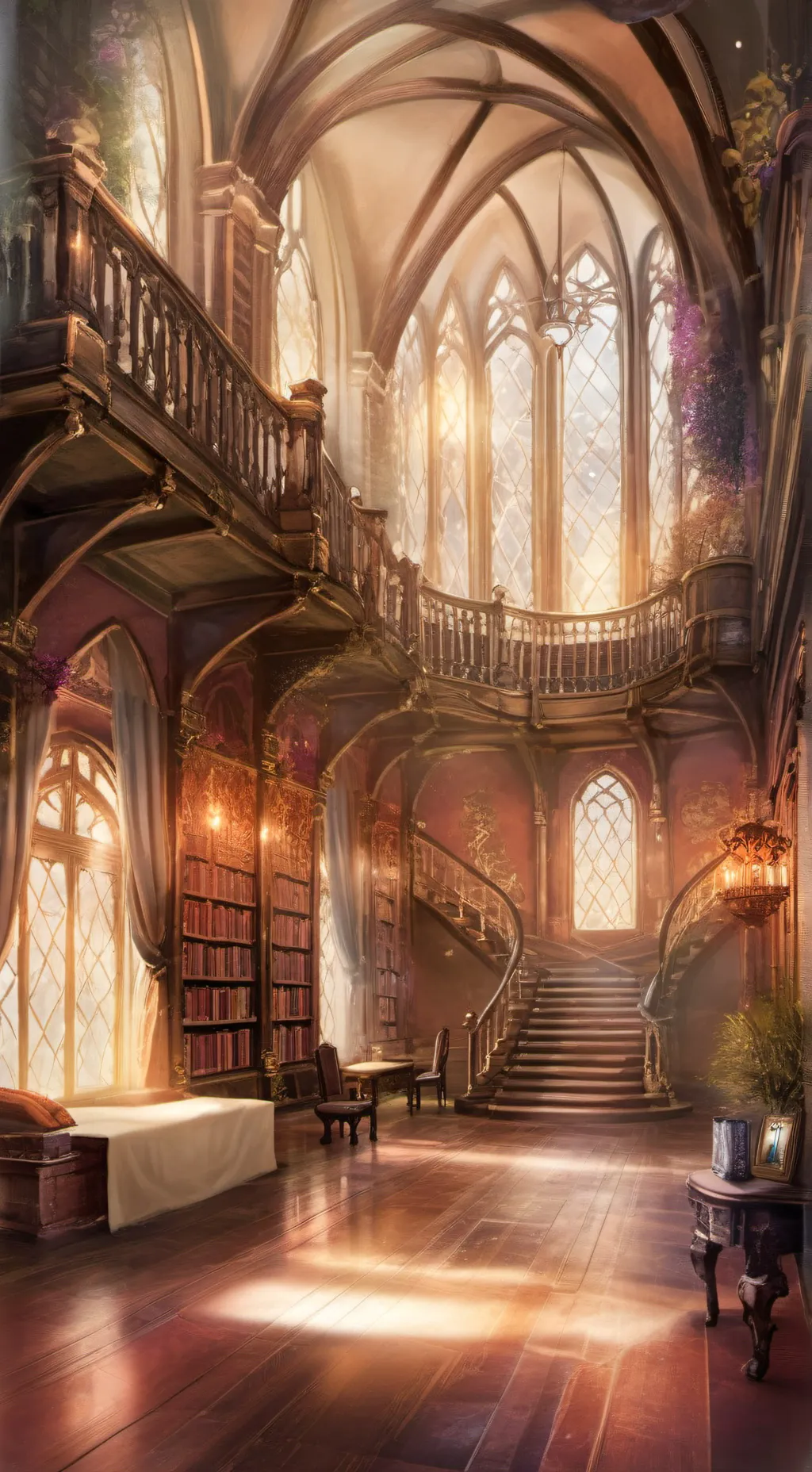 ai character: Dandy's world but. background