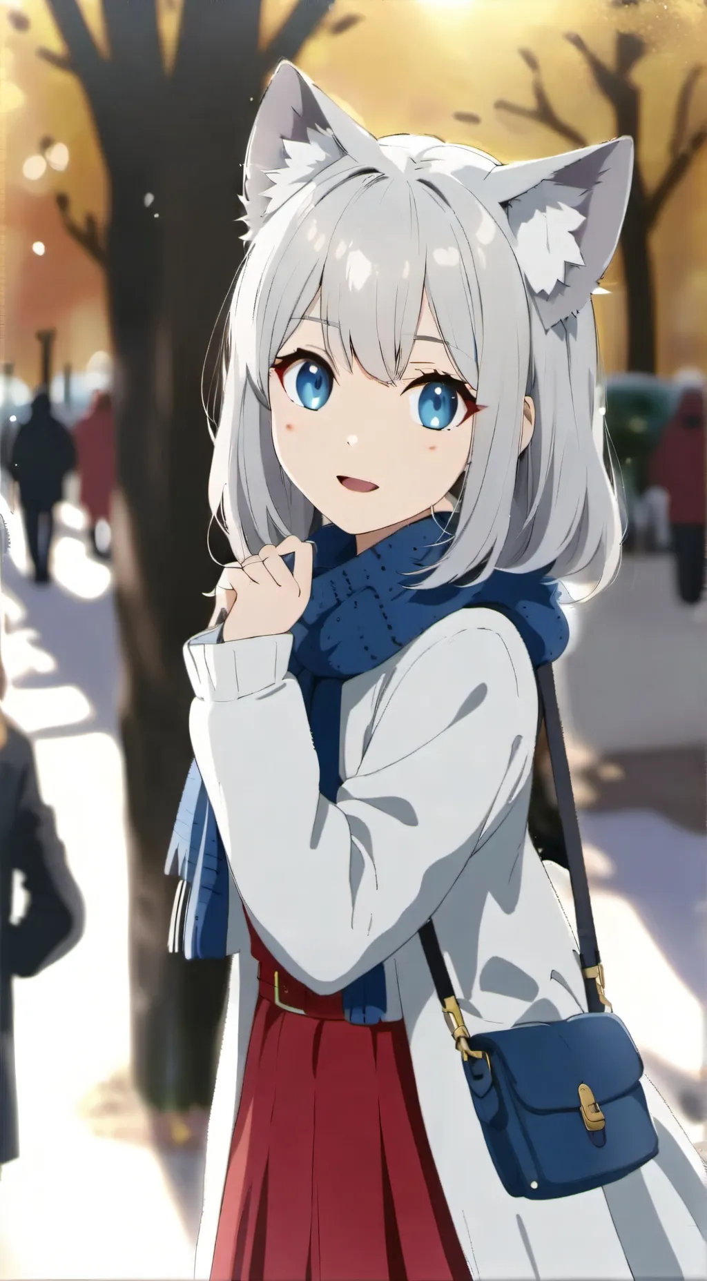 ai character: Ton amie d'enfance background