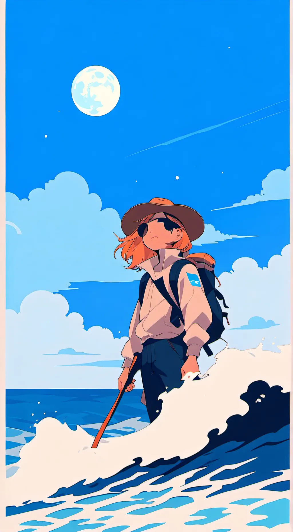 ai character: Brittany  background