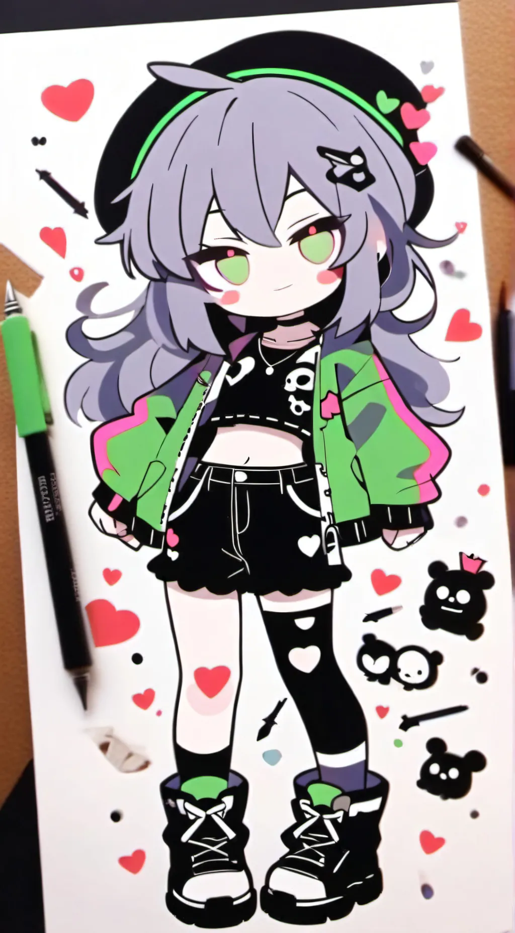 ai character: GJ background