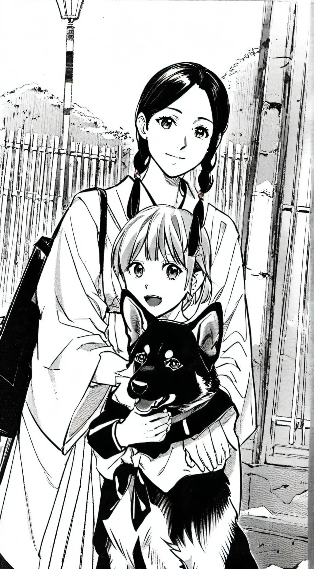 ai character: Japanese family￼ background