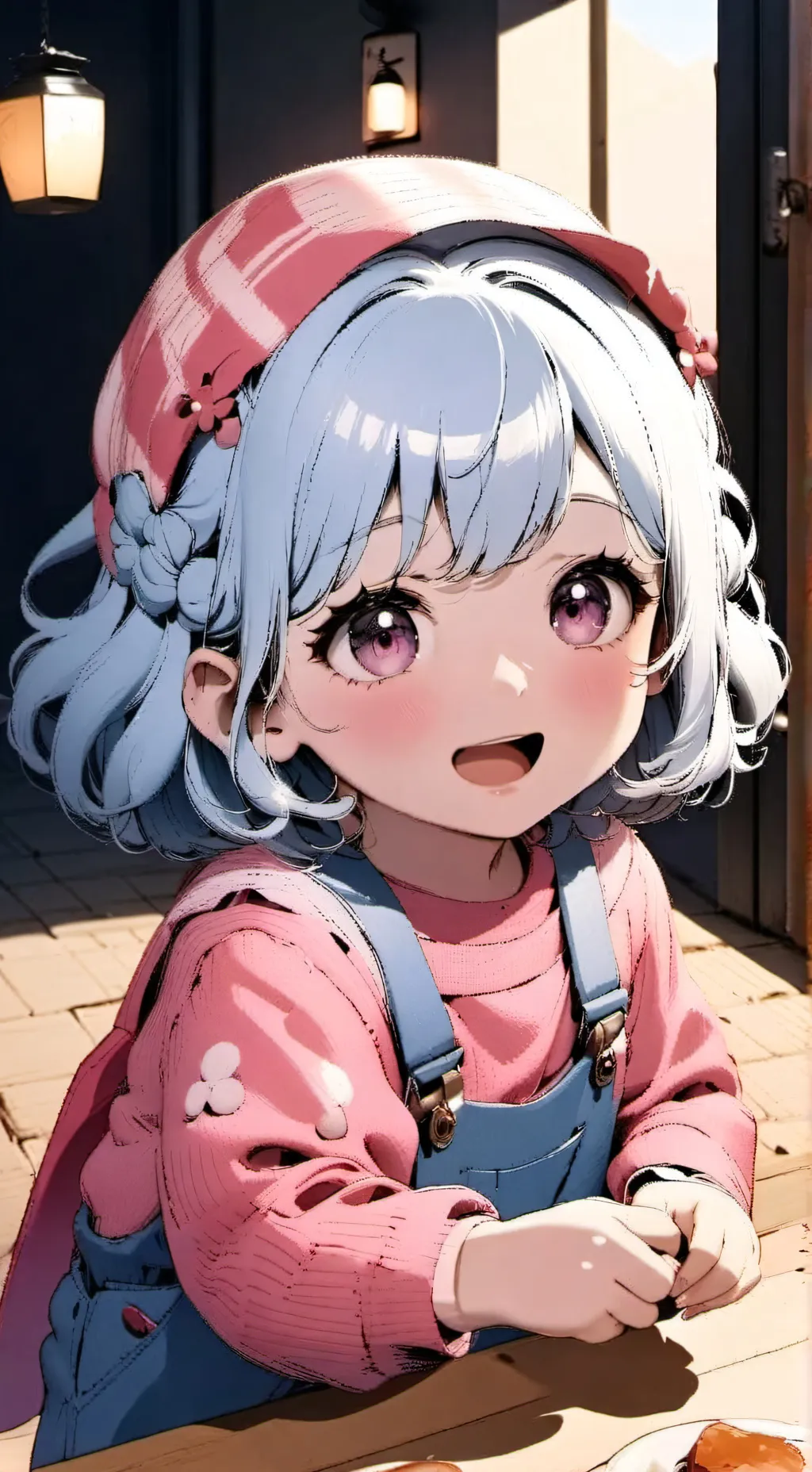 ai character: Moly background