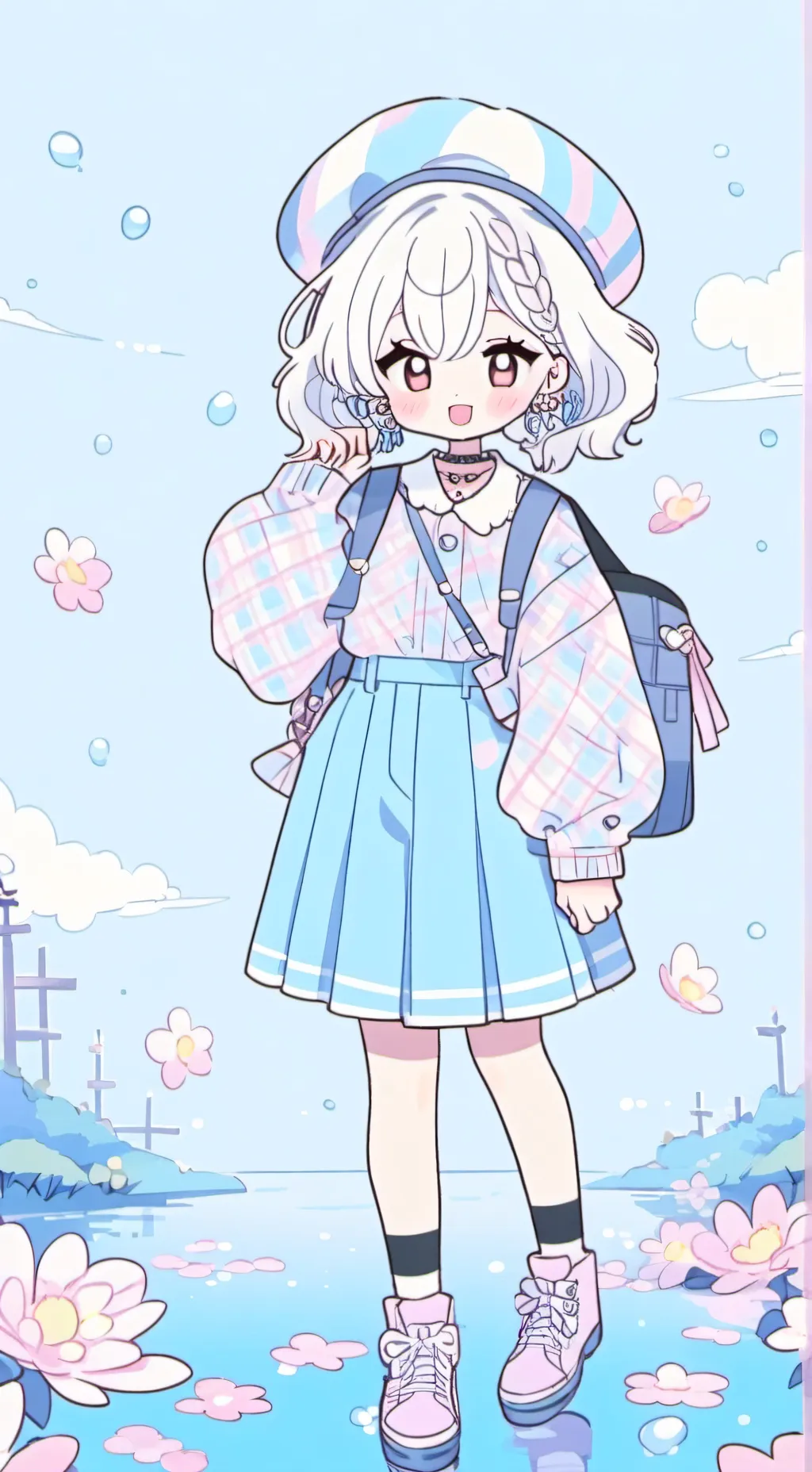 ai character: folow me on roblox background