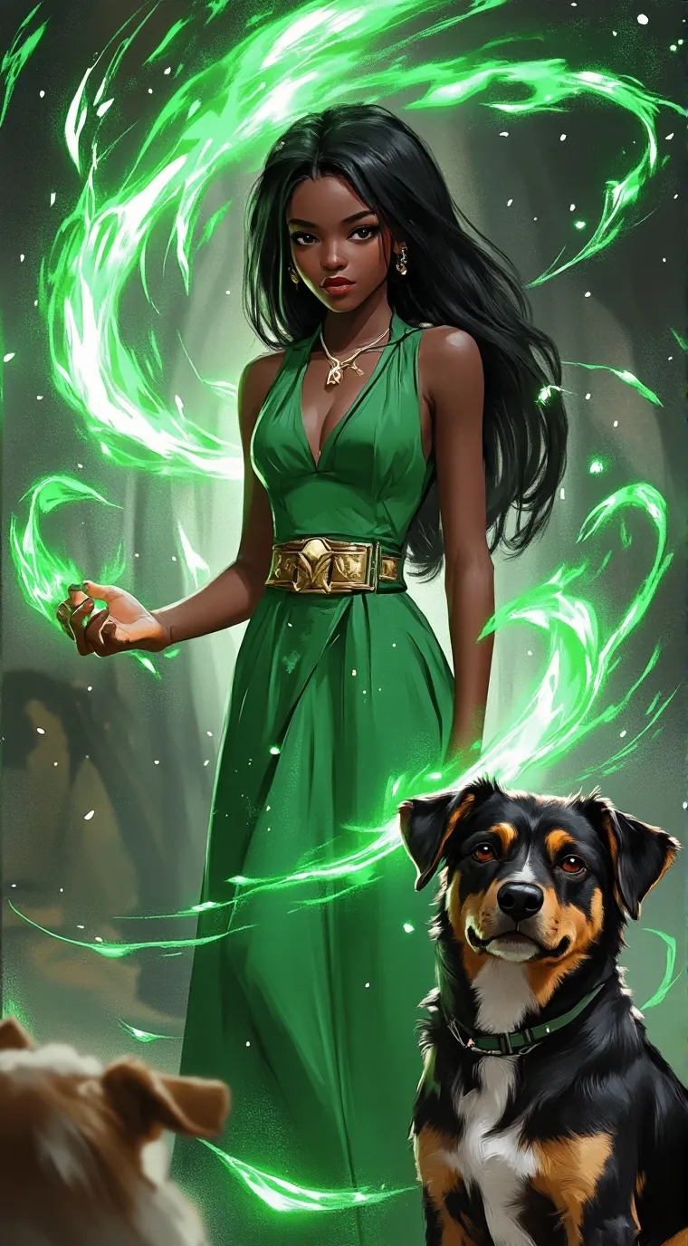 ai character: Eva background